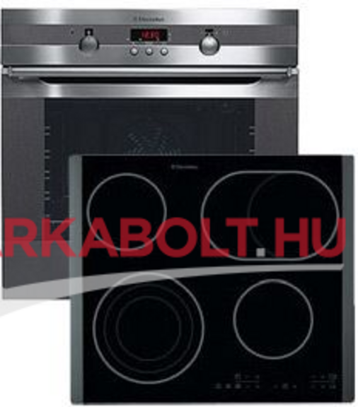 Electrolux EOB 63100 X + EHS 60200 P sütő és főzőlap szett 